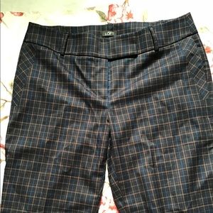 Ann Taylor cropped trousers.